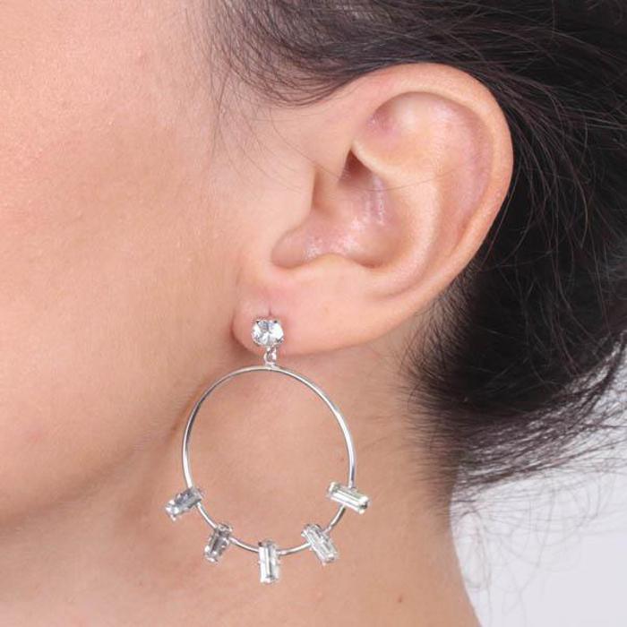 Boucles d'oreilles en argent 925