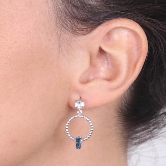 Boucles d'oreilles en argent 925