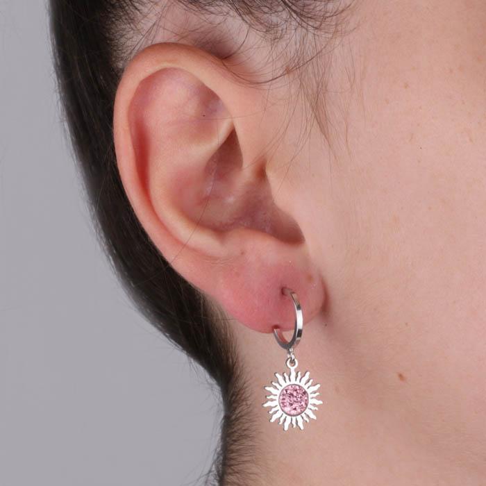 Boucles d'oreilles en argent 925