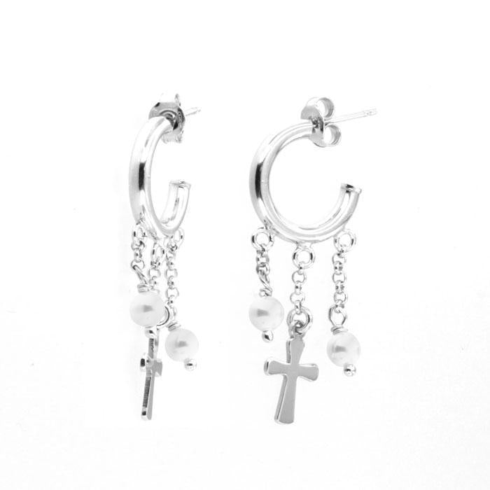 Boucles d'oreilles en argent 925