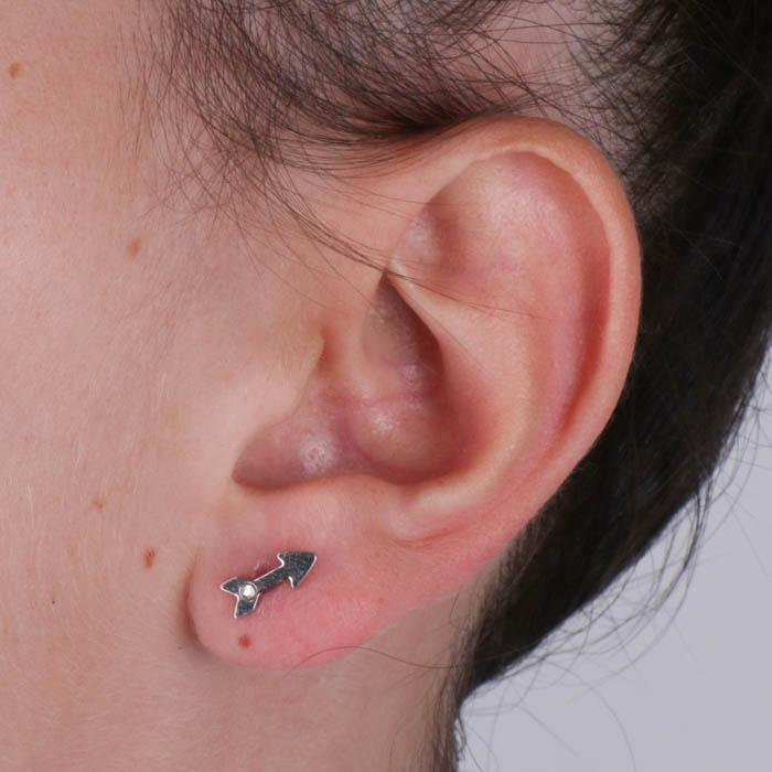 Boucles d'oreilles en argent 925