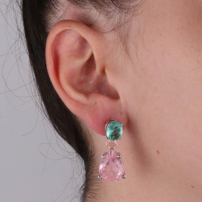 Boucles d'oreilles en argent 925