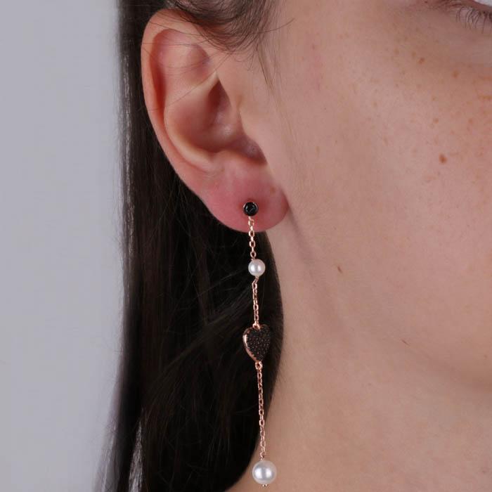 Boucles d'oreilles en argent 925