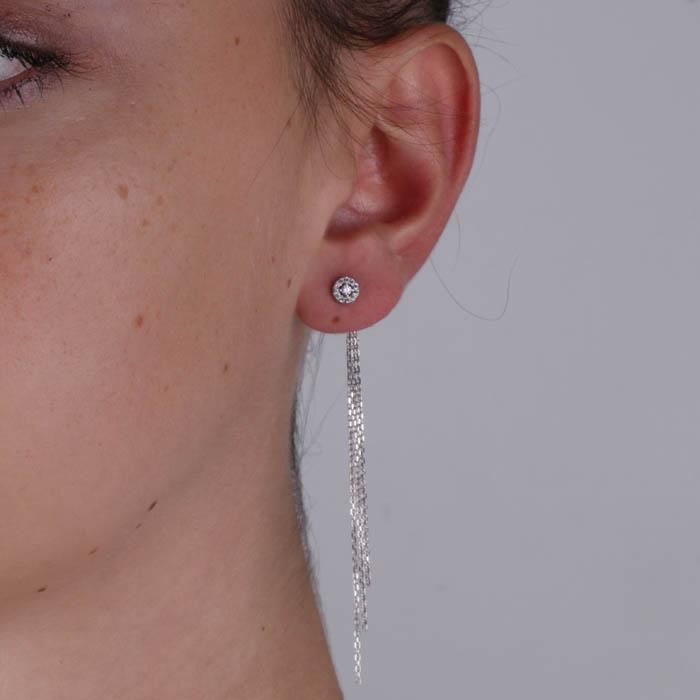 Boucles d'oreilles en argent 925