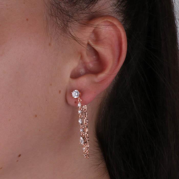 Boucles d'oreilles en argent 925