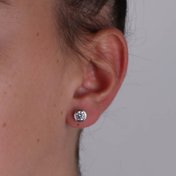Boucles d'oreilles en argent 925