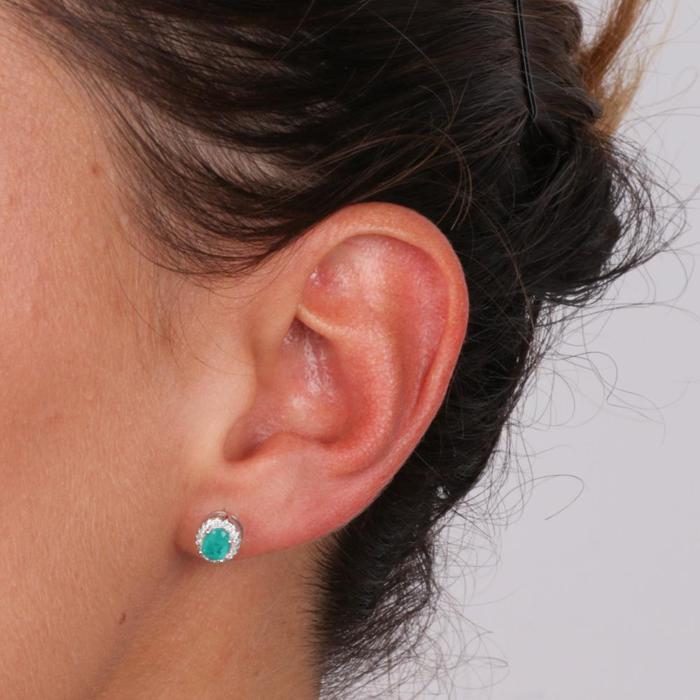 Boucles d'oreilles en argent 925