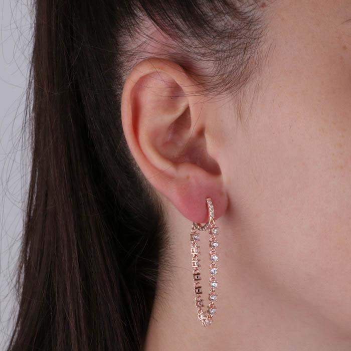 Boucles d'oreilles en argent 925