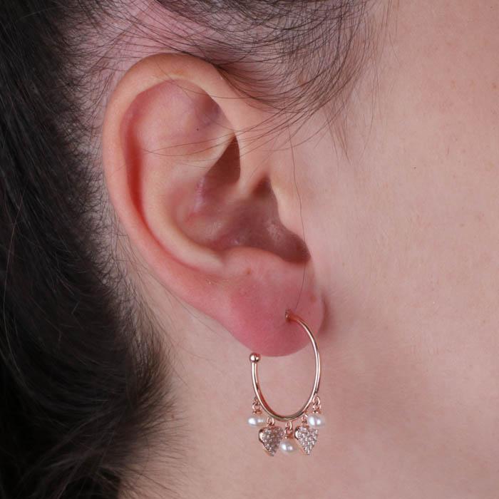 Boucles d'oreilles en argent 925