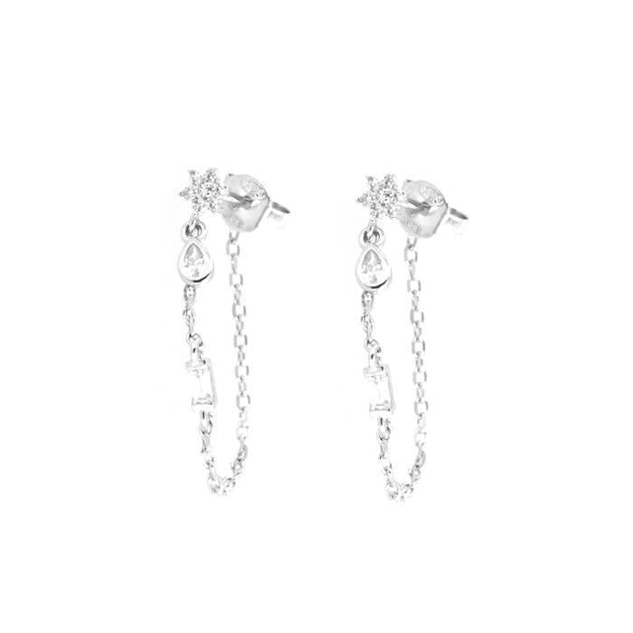 Boucles d'oreilles en argent 925