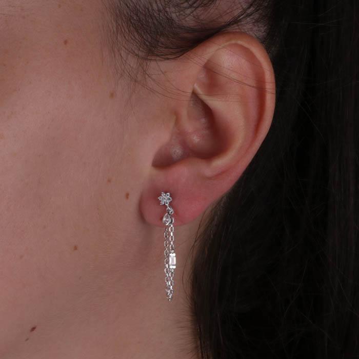 Boucles d'oreilles en argent 925