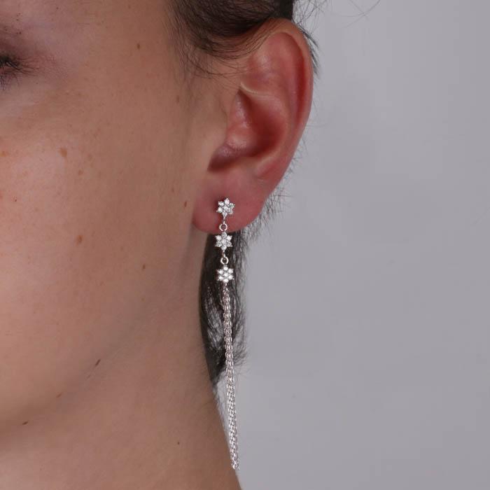 Boucles d'oreilles en argent 925