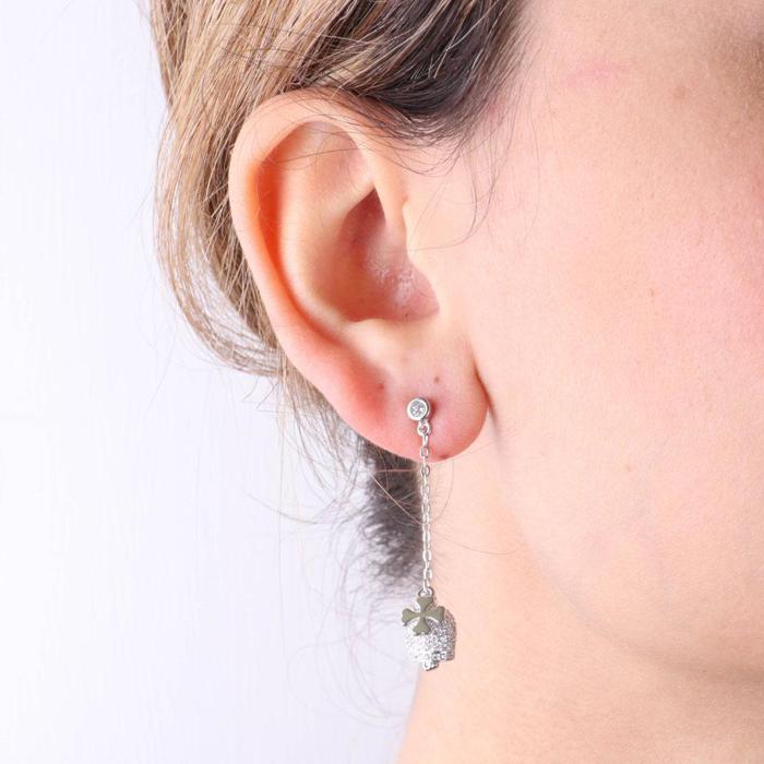 Boucles d'oreilles en argent 925