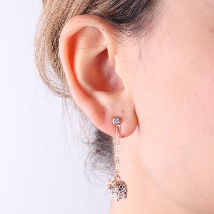 Boucles d'oreilles en argent 925