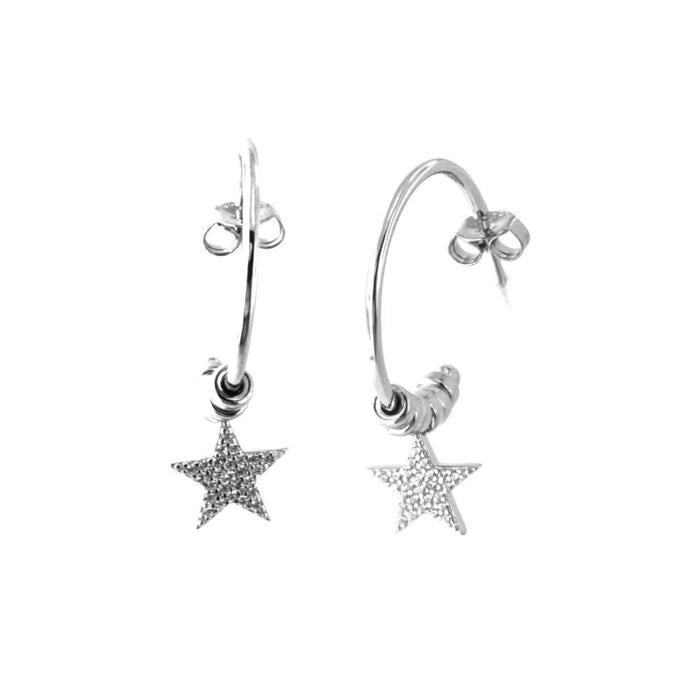 Boucles d'oreilles en argent 925