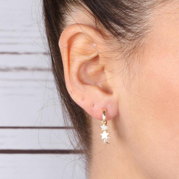 Boucles d'oreilles en argent 925