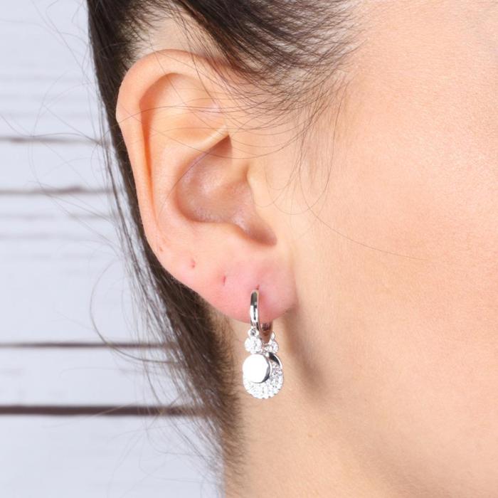 Boucles d'oreilles en argent 925