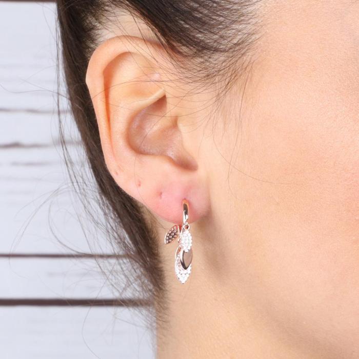 Boucles d'oreilles en argent 925