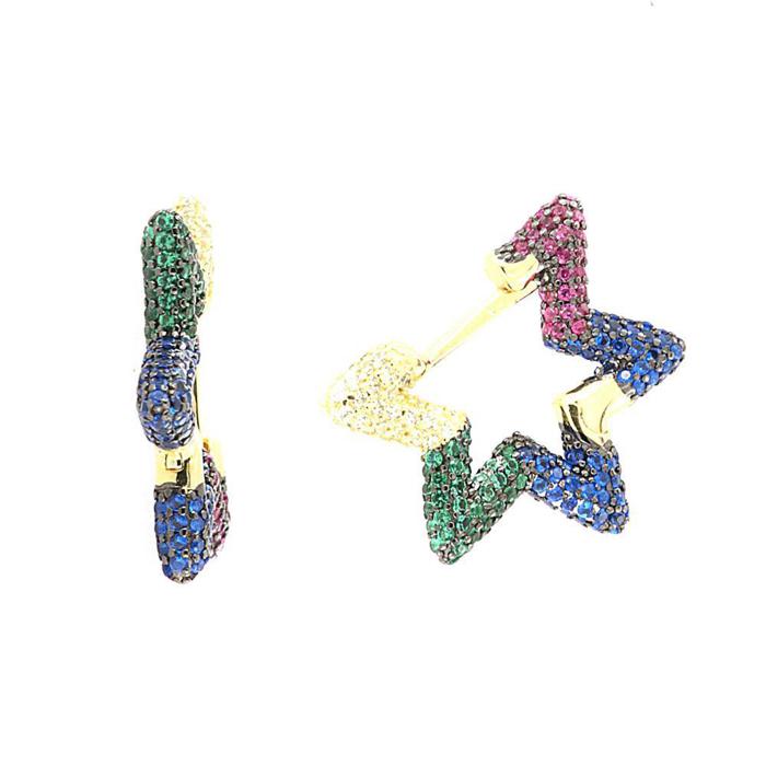 Boucles d'oreilles en argent 925