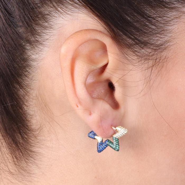 Boucles d'oreilles en argent 925