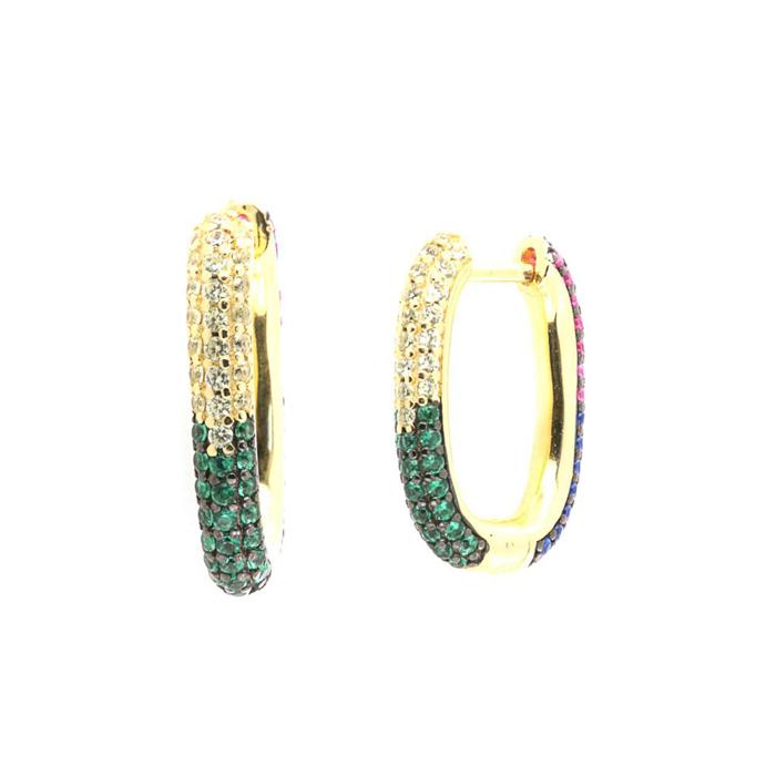 Boucles d'oreilles en argent 925