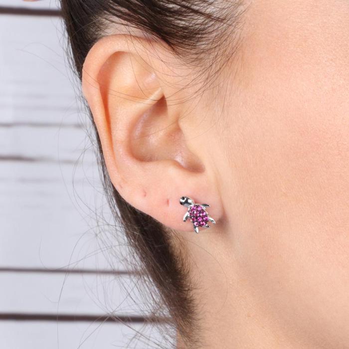 Boucles d'oreilles en argent 925