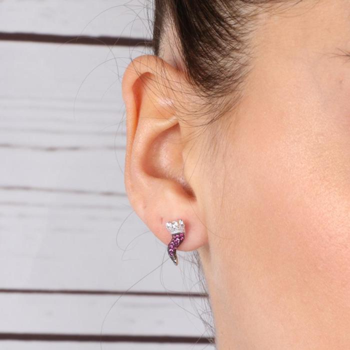 Boucles d'oreilles en argent 925