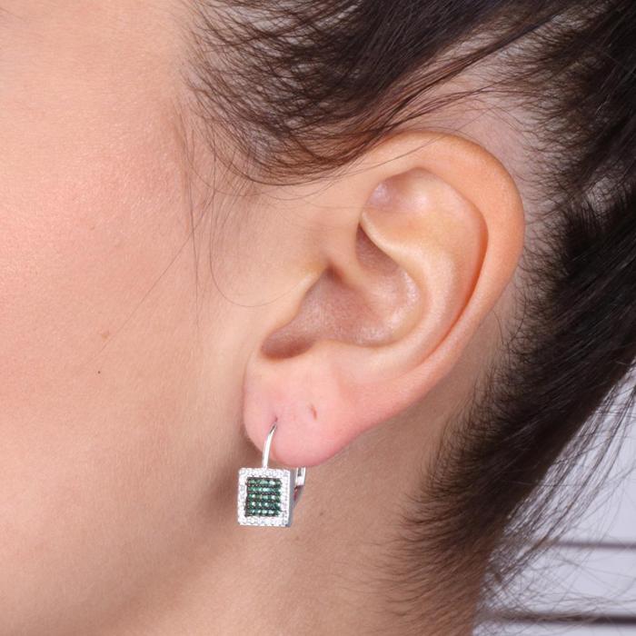 Boucles d'oreilles en argent 925