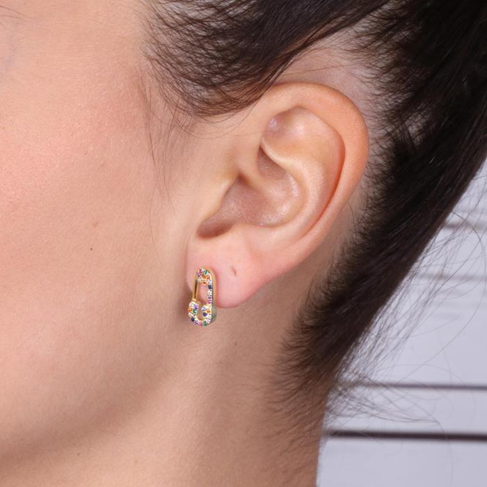 Boucles d'oreilles en argent 925
