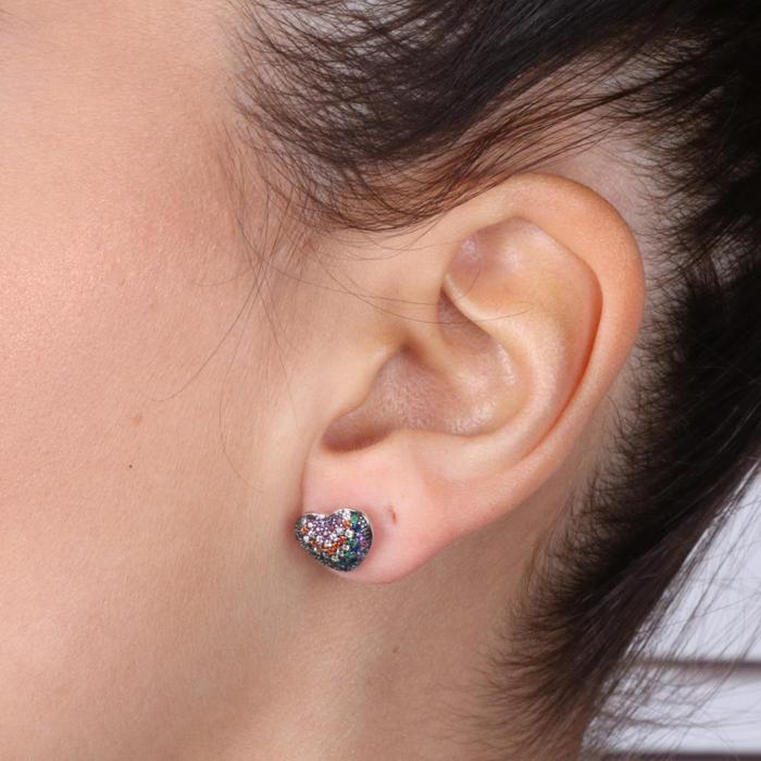 Boucles d'oreilles en argent 925