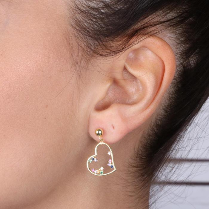 Boucles d'oreilles en argent 925