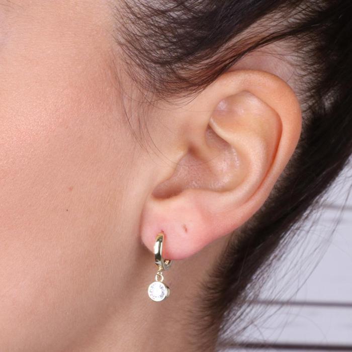 Boucles d'oreilles en argent 925