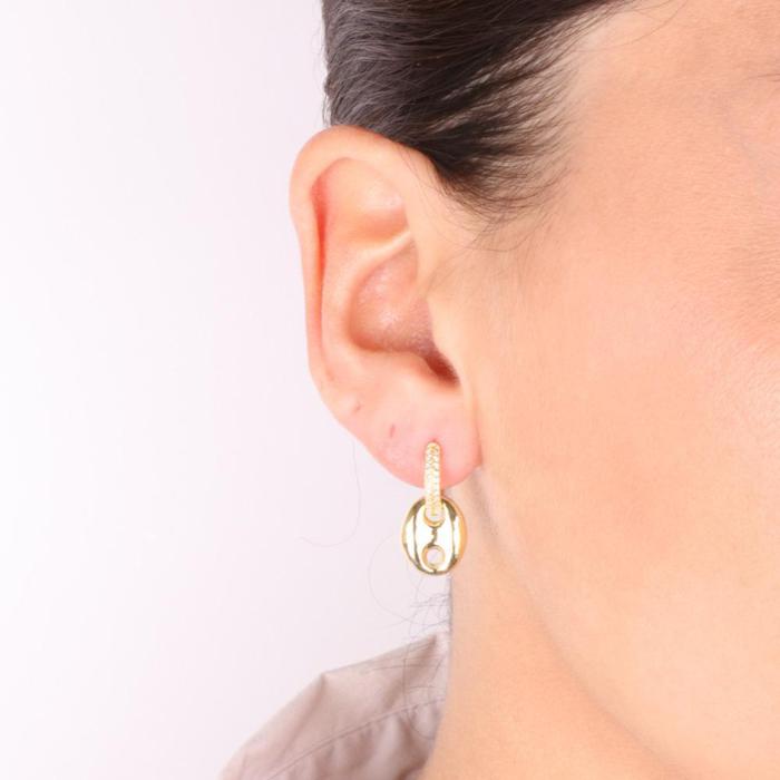Boucles d'oreilles en argent 925