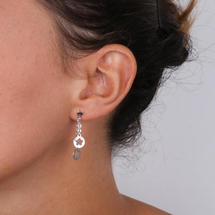 Boucles d'oreilles en argent 925