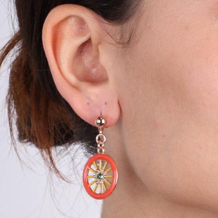 Boucles d'oreilles en métal