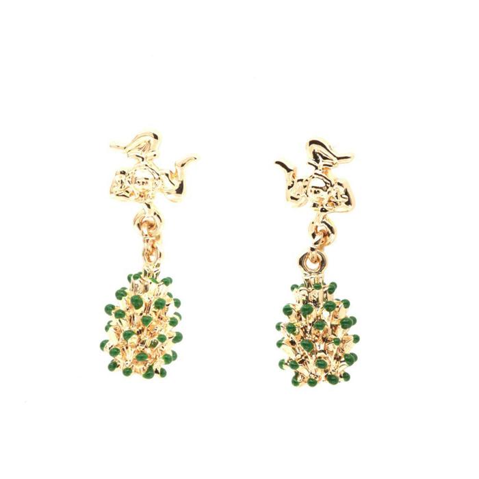 Boucles d'oreilles en métal