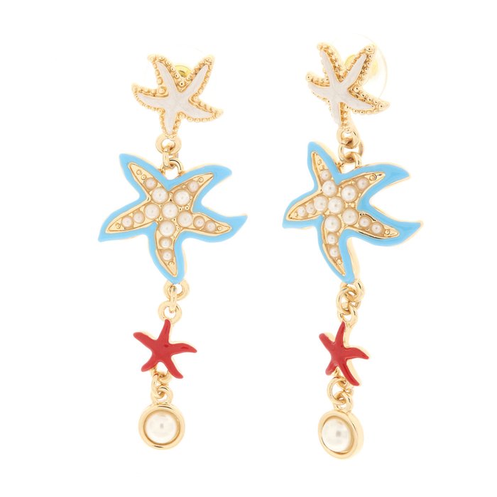 Orecchini in Metallo con stelle marine
