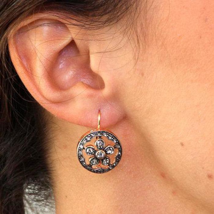 Boucles d'oreilles en argent 925