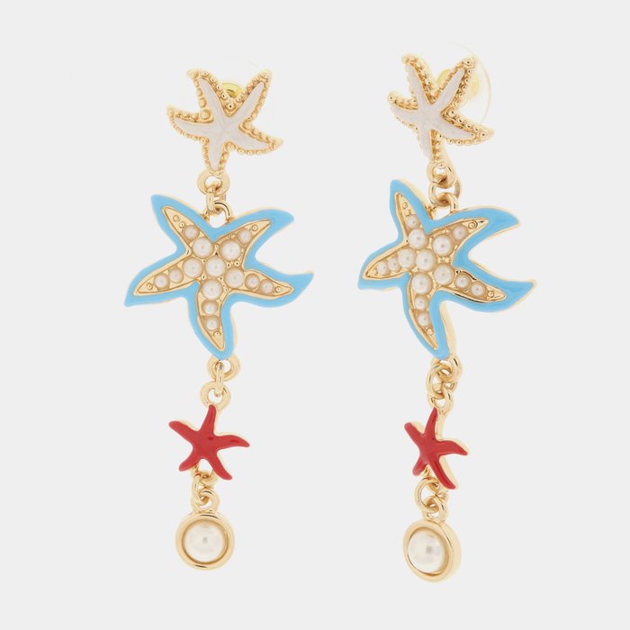Orecchini in Metallo con stelle marine