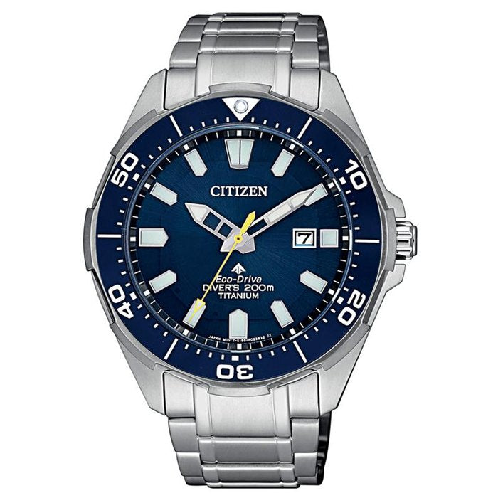 Diver's Eco Drive 200 mt Super Titanio