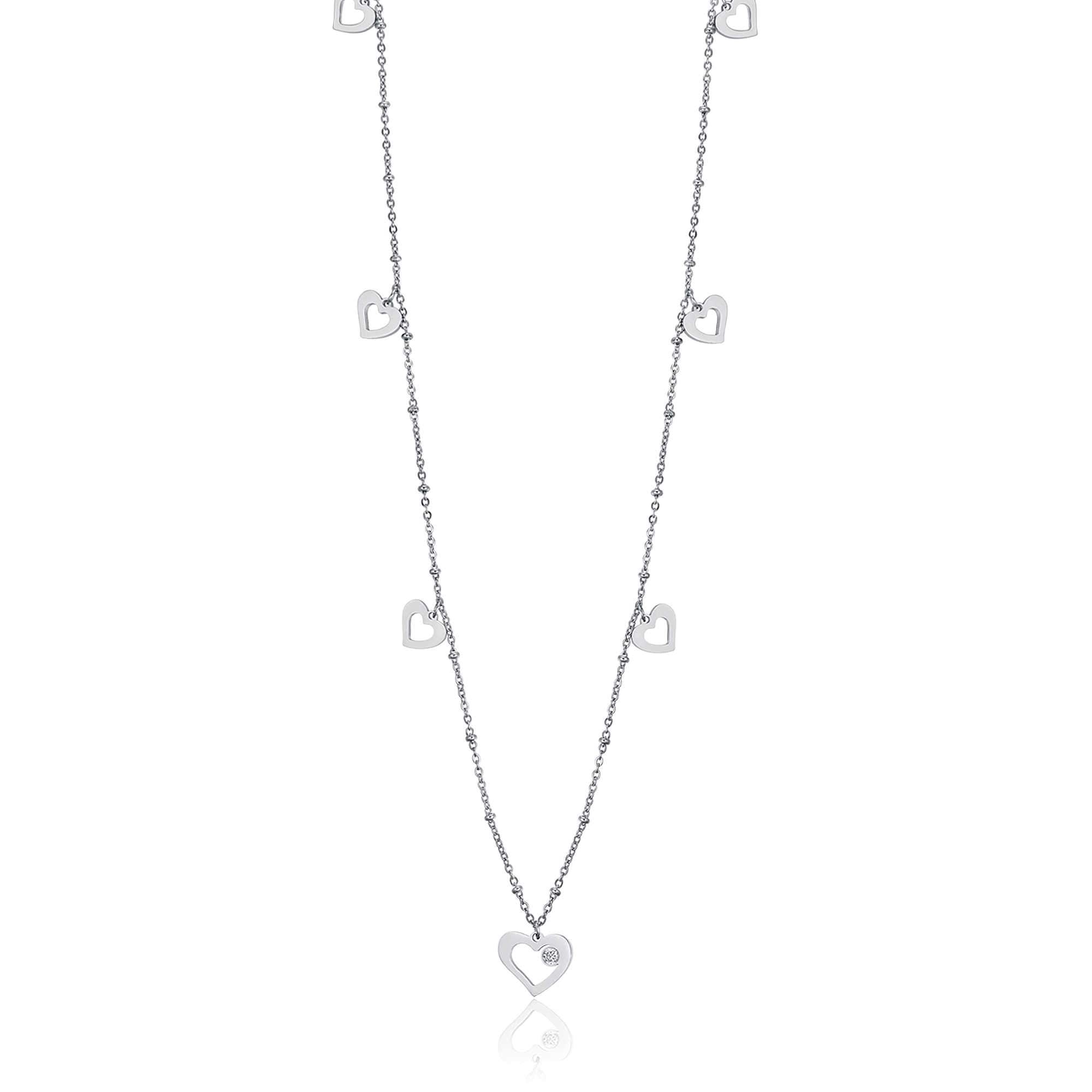 Collana Con Cuori - gioielleriaperdichizzi.it