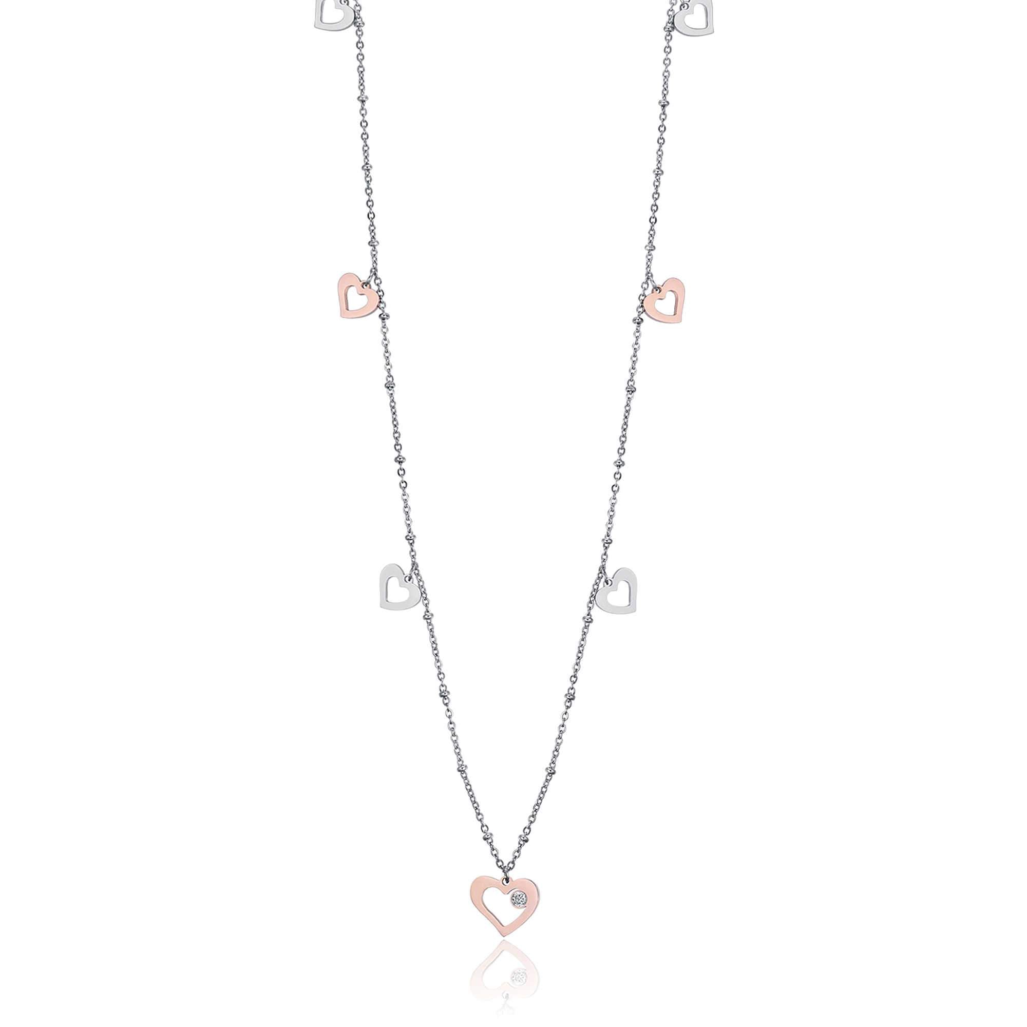 Collana con cuori - gioielleriaperdichizzi.it