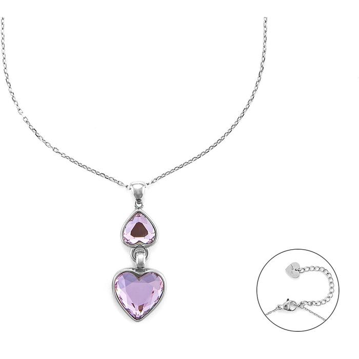 Collana doppio cuore