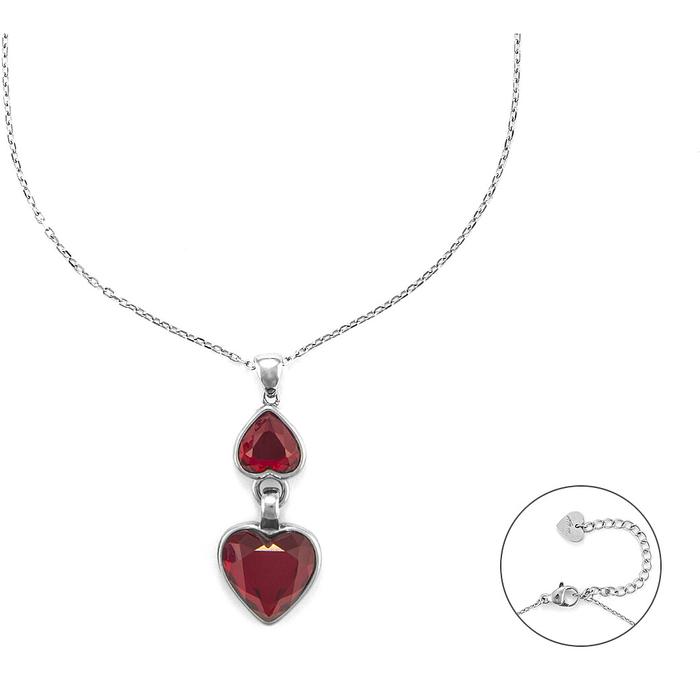 Collana doppio cuore
