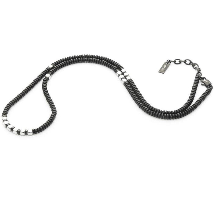 Collana brunita inserti