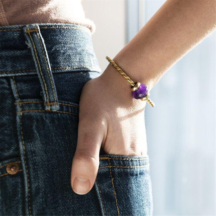 Bangle a Spirale Placcato Oro S
