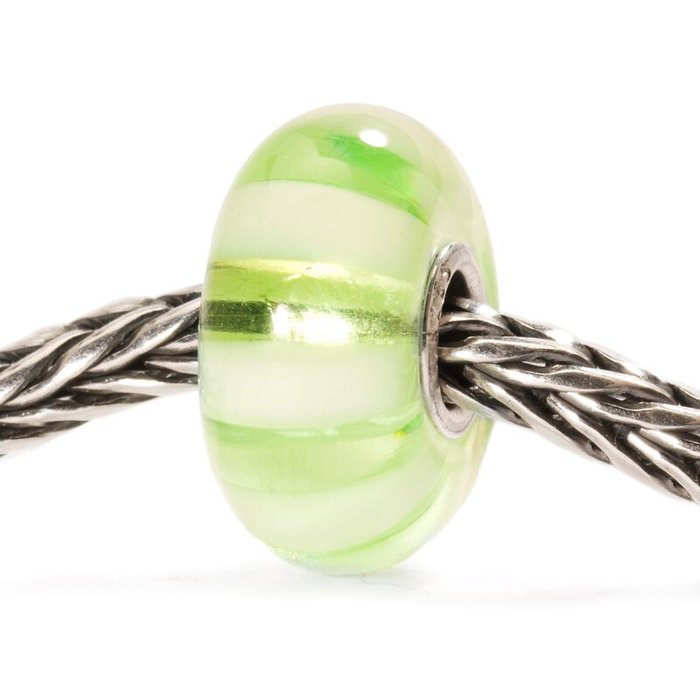Rayures vert citron