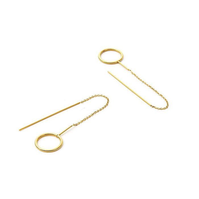 Orecchini donna laminati