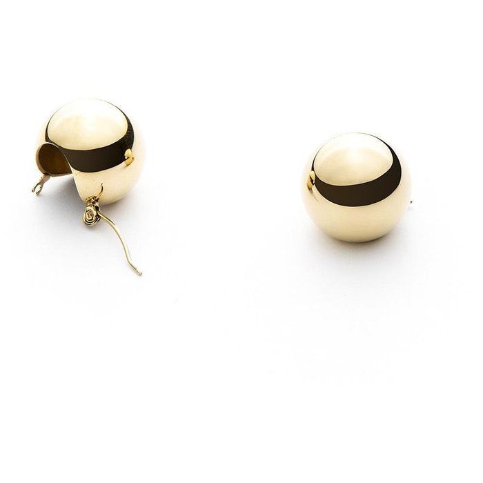 Orecchini laminati sfera