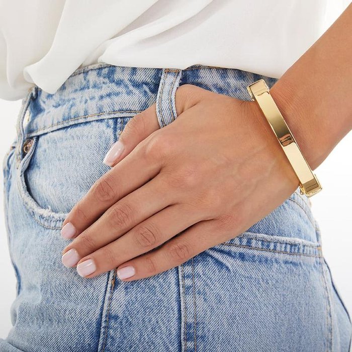 Bracelet en bronze doré